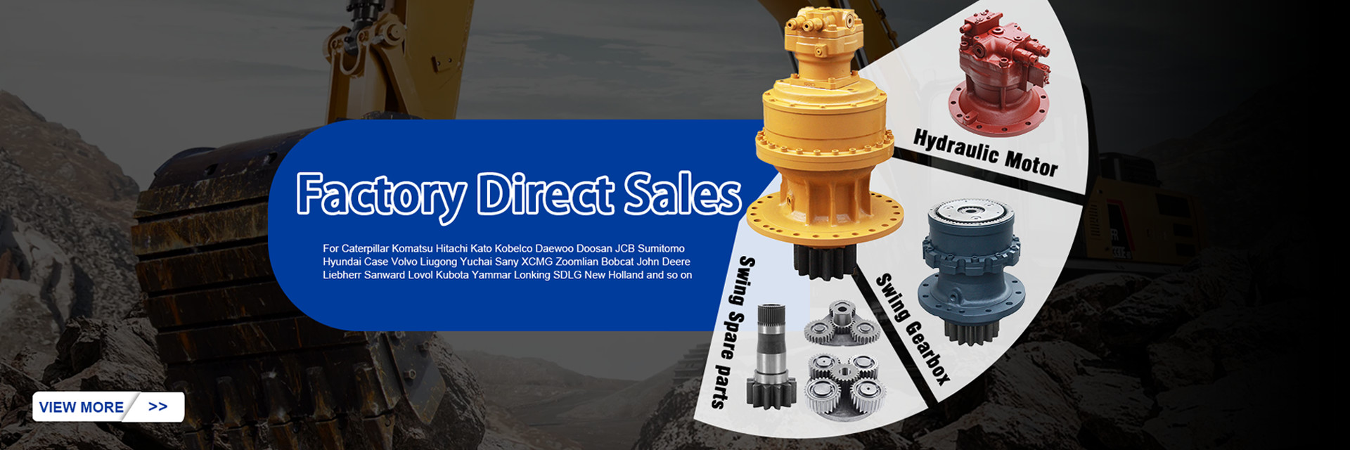 Качество Конечная передача экскаватора фабрика